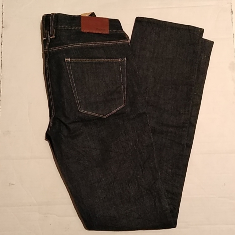 NWT Madewell Rail StraightJeans 25 x 30